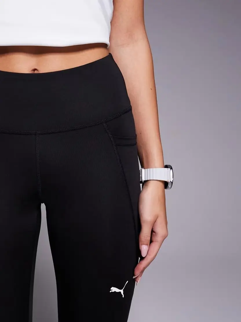 CZARNE LEGGINSY WYSOKI STAN LOGO