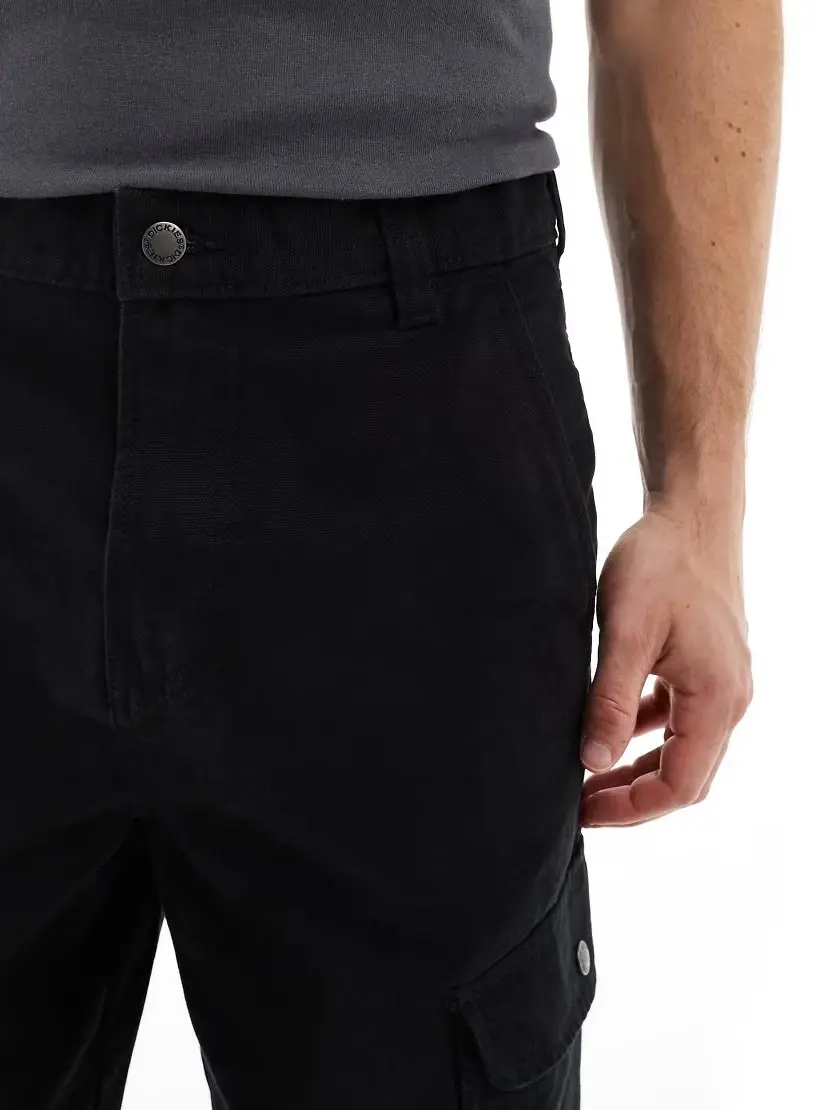 CZARNE SPODNIE JEANS