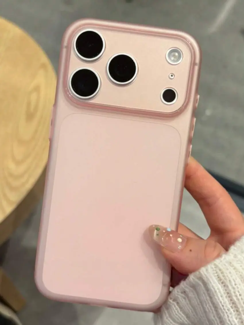 różowe etui na telefon iphone 17 pro