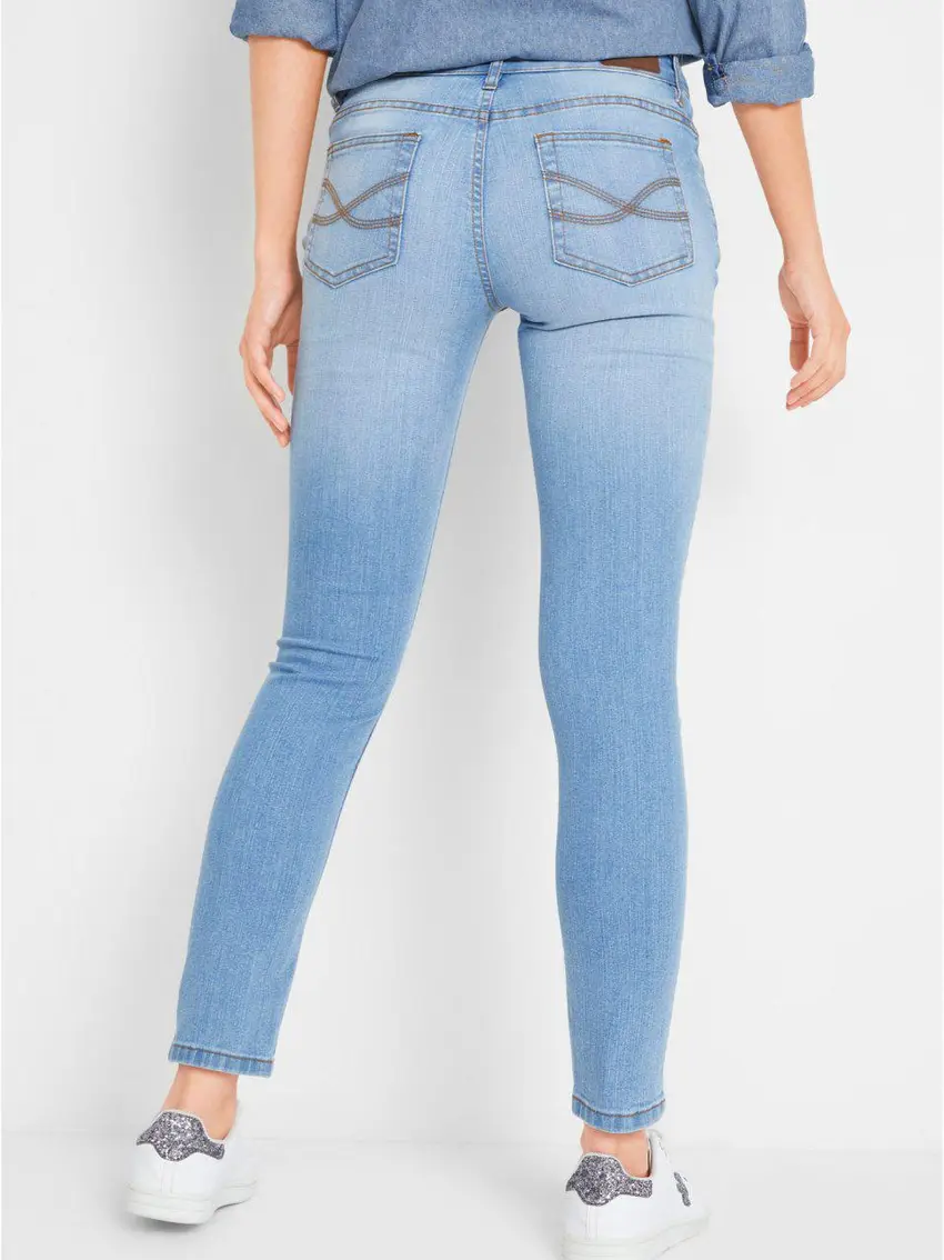 NIEBIESKIE SPODNIE JEANS