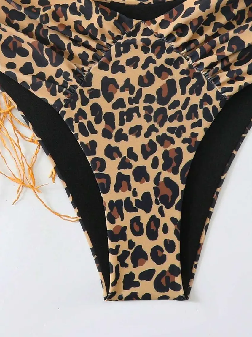 DÓŁ OD BIKINI ANIMAL PRINT