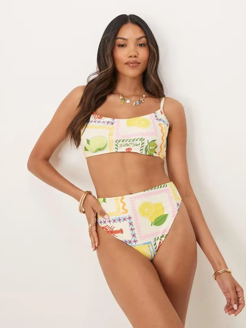 góra od bikini fiszbiny wzór
