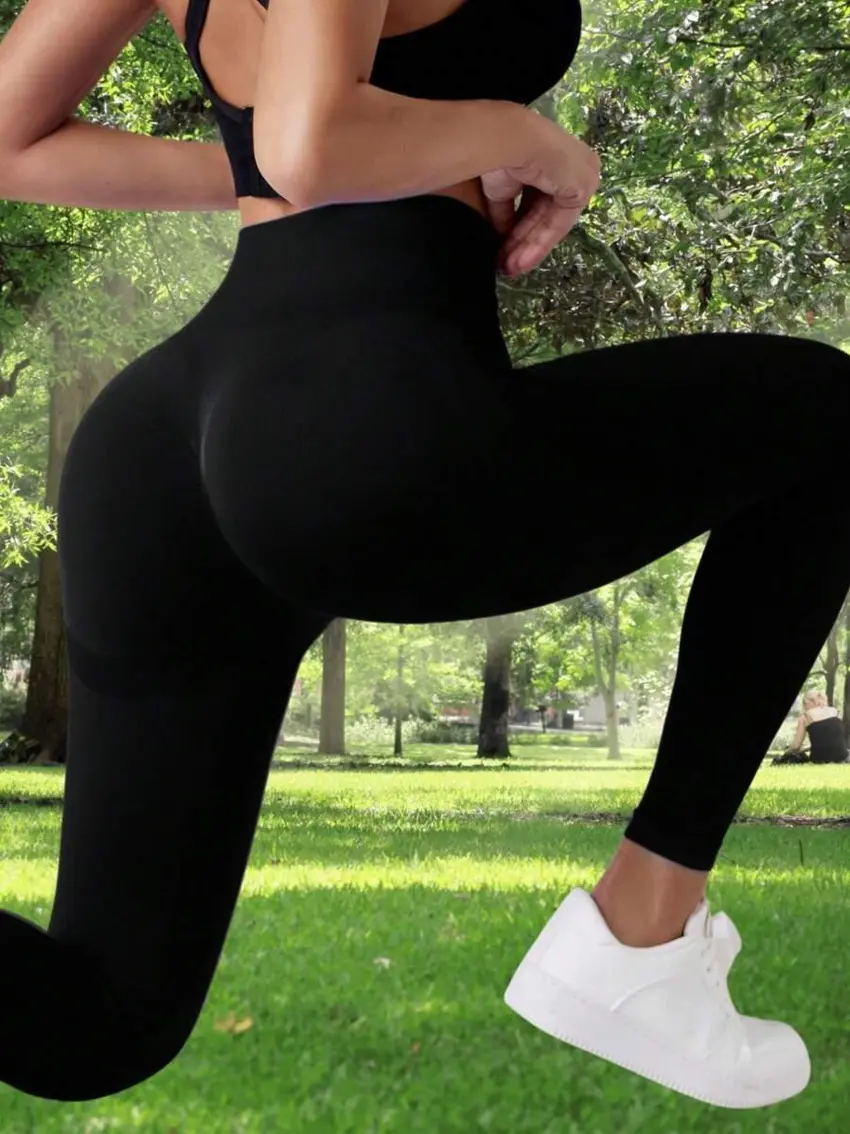CZARNE KLASYCZNE LEGGINSY