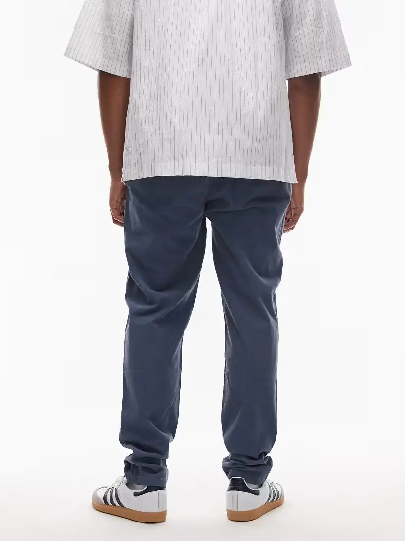 niebieskie spodnie casual
