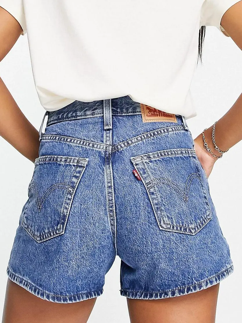 SPODENKI JEANS WYSOKI STAN