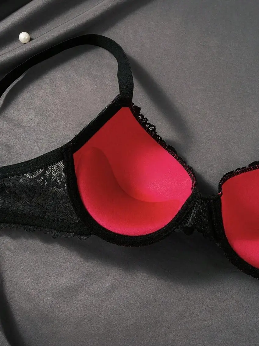 biustonosz koronka push-up 3-pack