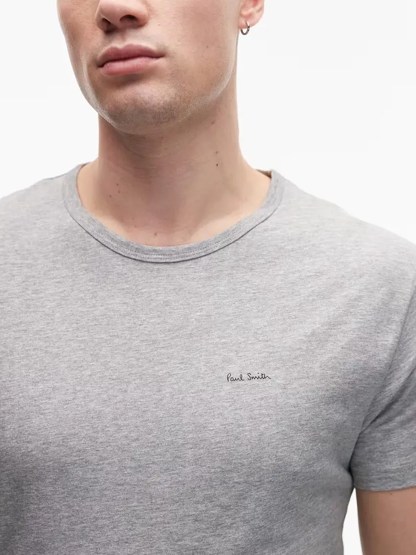 klasyczny t-shirt okrągły dekolt logo 4-pack