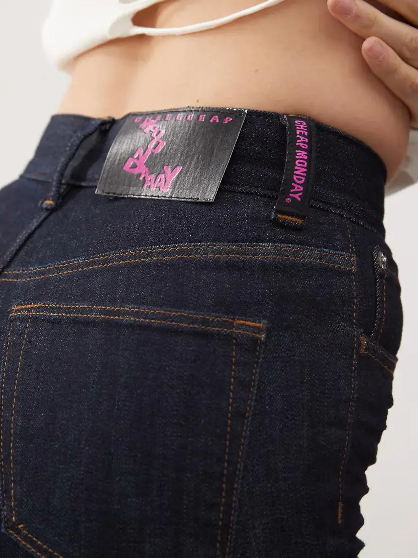 SPODNIE JEANS WYSOKI STAN