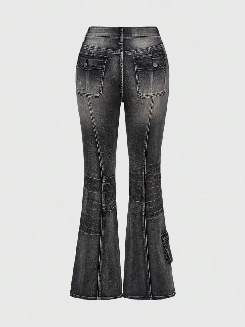 spodnie jeans kieszenie