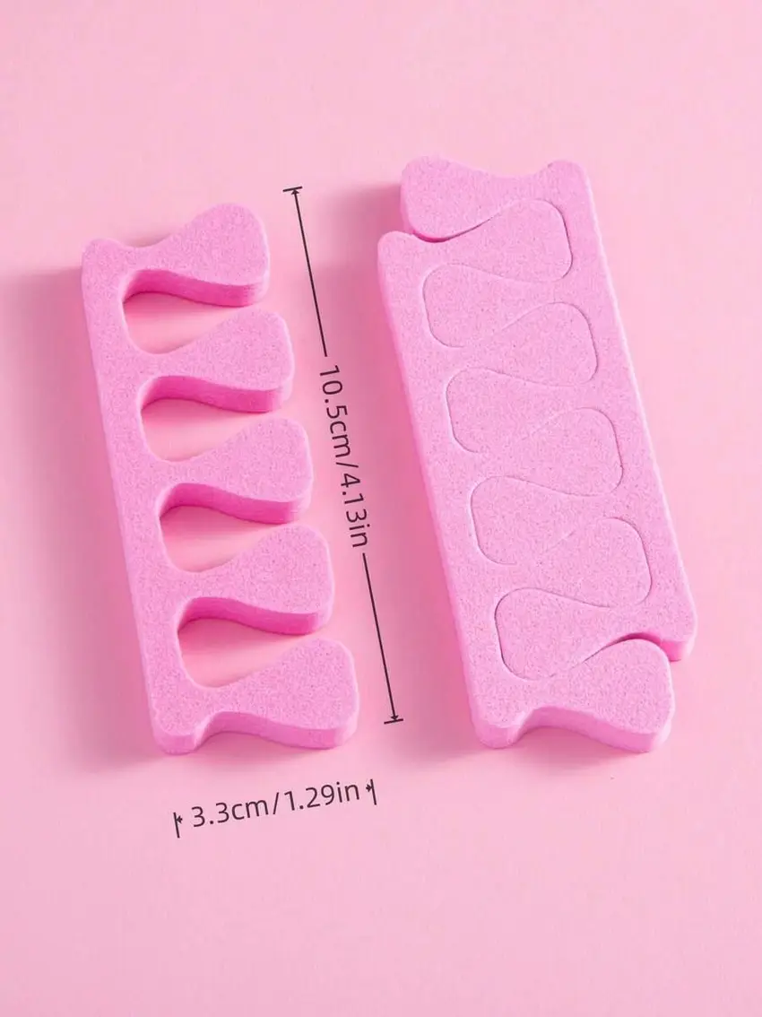 gąbkowe separatory na palce rąk i stóp do manicure