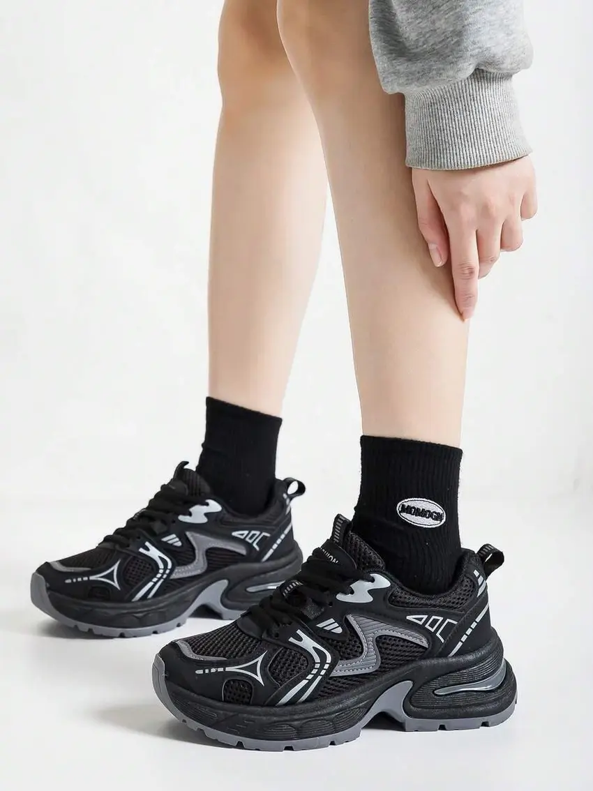 CZARNE SPORTOWE BUTY