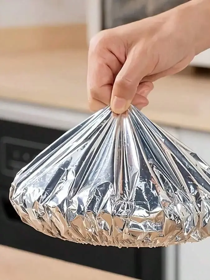 FOLIA ALUMINIOWA SPOŻYWCZA WORECZKI 100-PACK