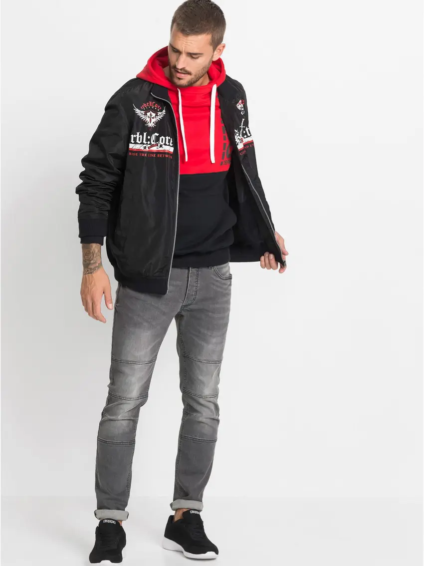 BLUZA Z KAPTUREM