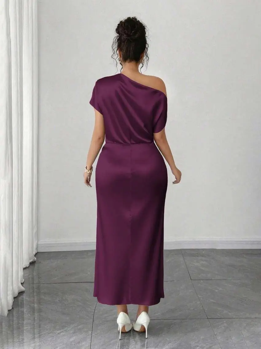 fioletowa midi s