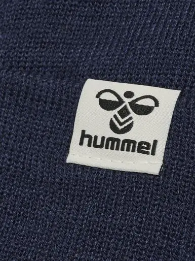GRANATOWA CZAPKA BEANIE LOGO