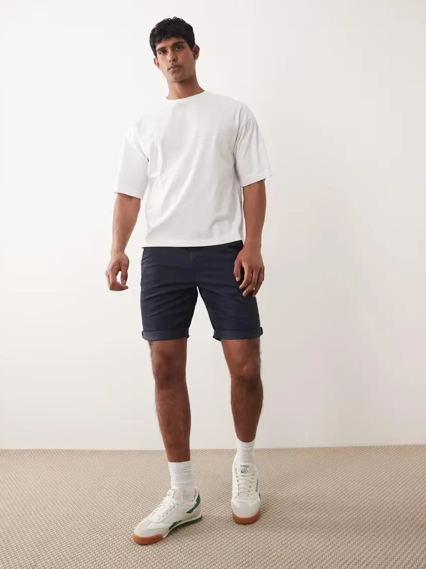 BIAŁY T-SHIRT BASIC
