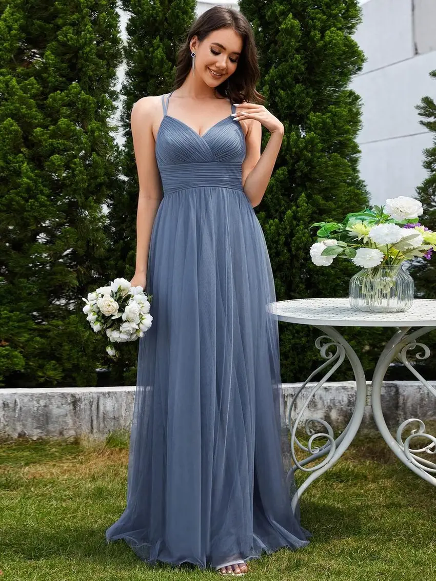 maxi sukienka na ramiączkach koronka