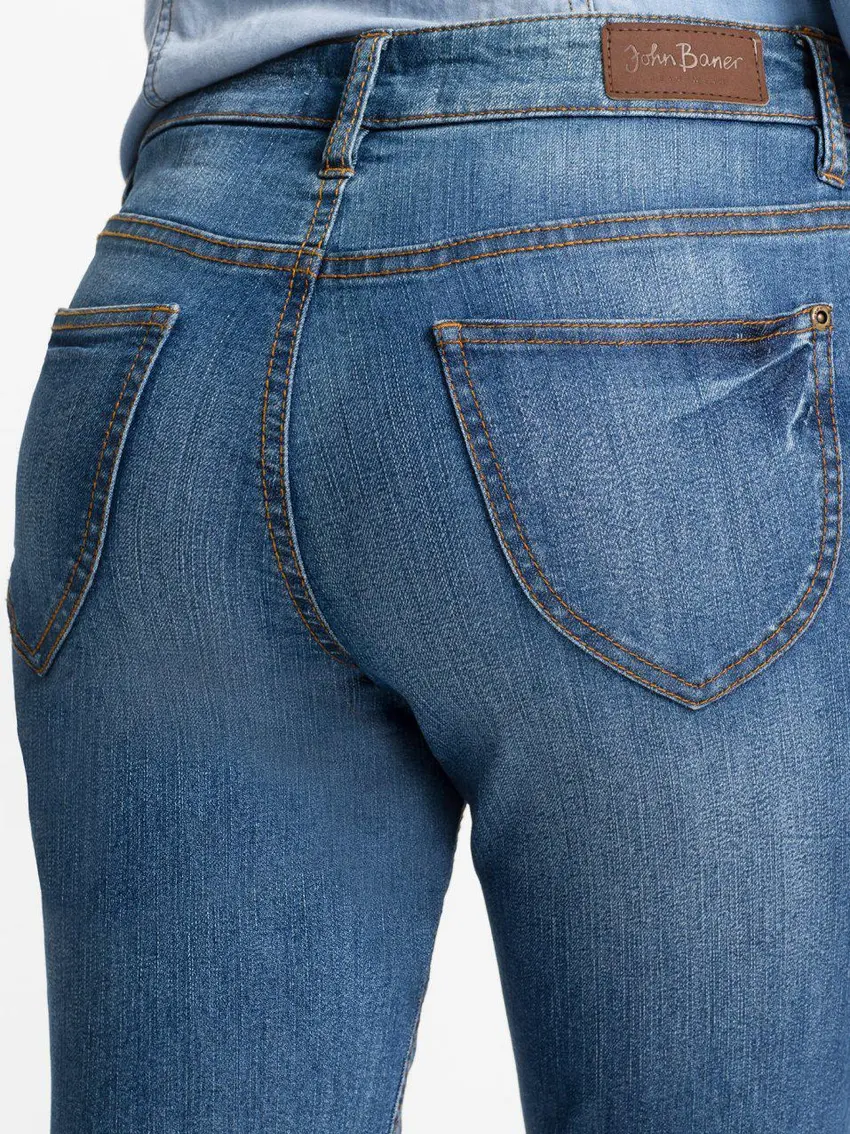 NIEBIESKIE SPODNIE JEANS