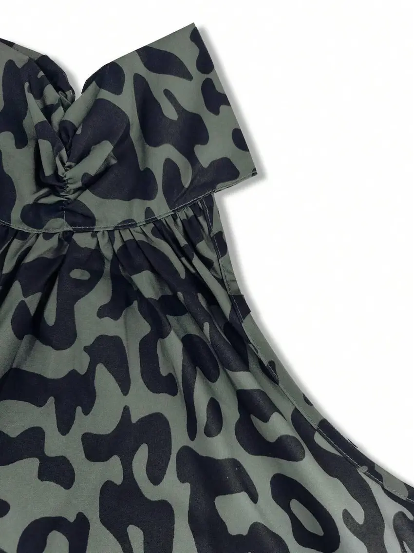 SUKIENKA MAXI ANIMAL PRINT
