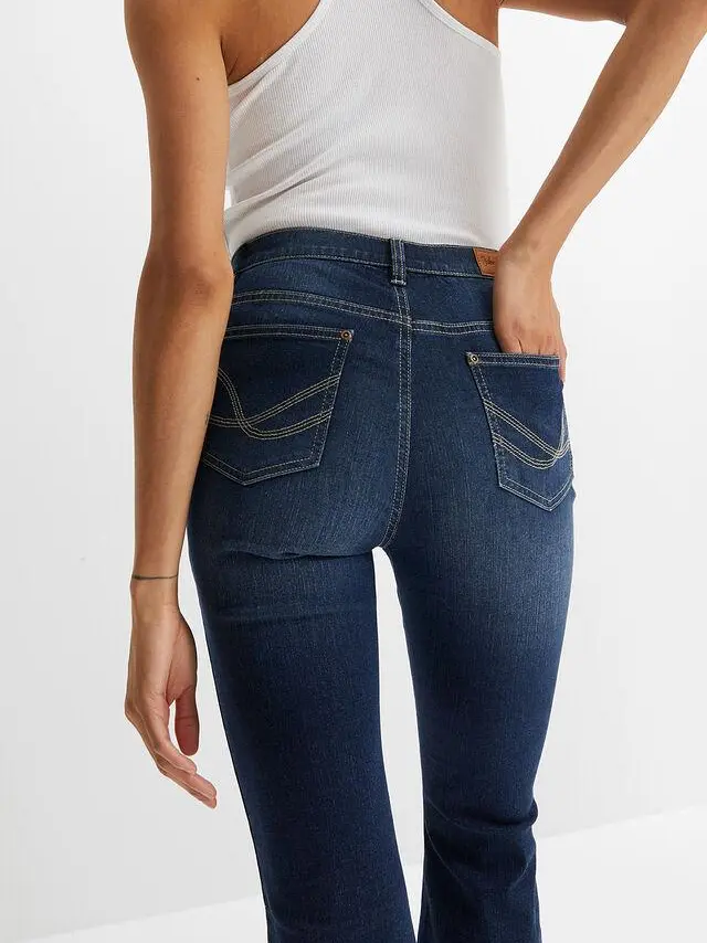 NIEBIESKIE SPODNIE JEANS