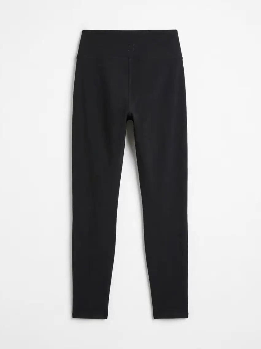 CZARNE LEGGINSY Z WYSOKIM STANEM