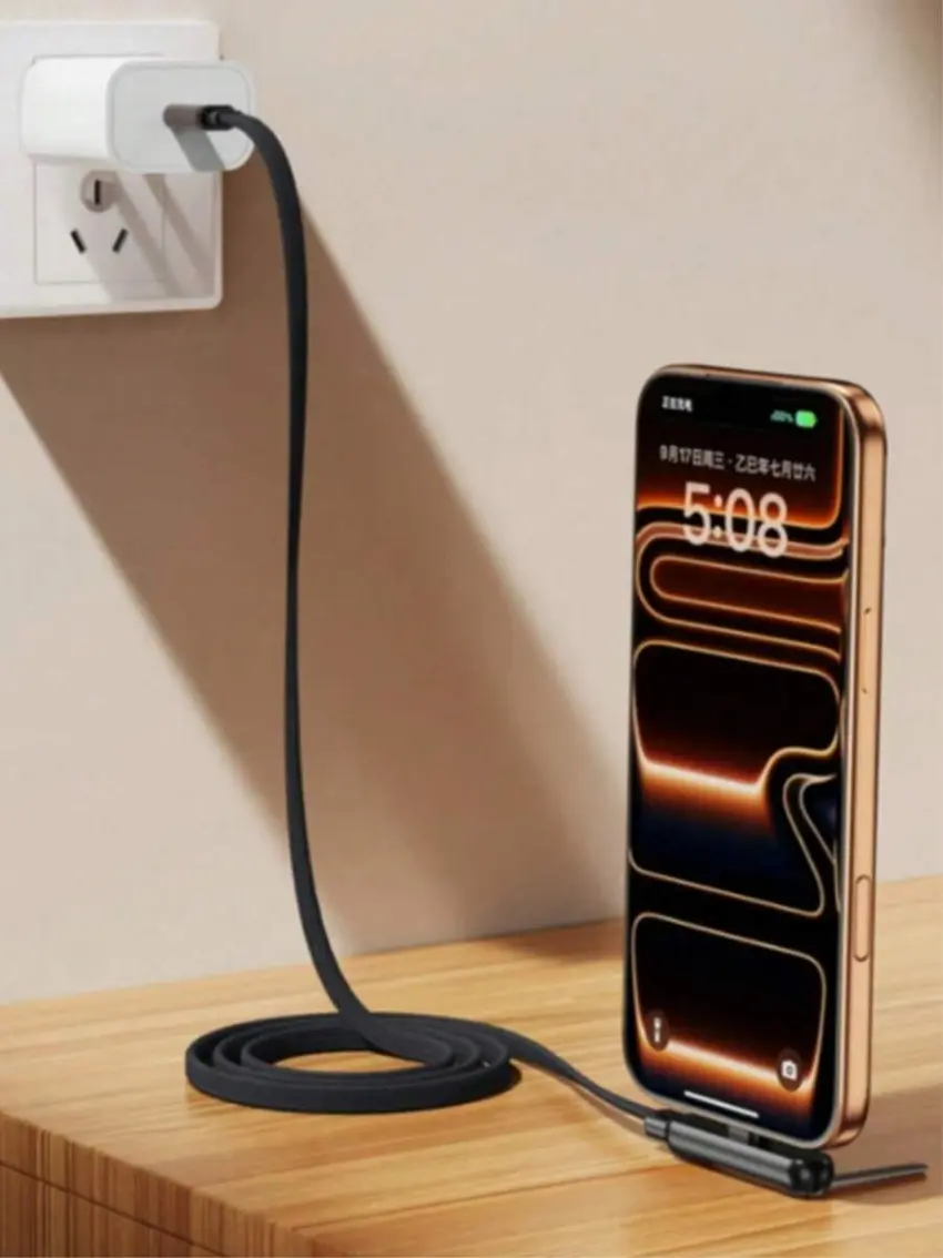 CZARNY KABEL DO TELEFONU