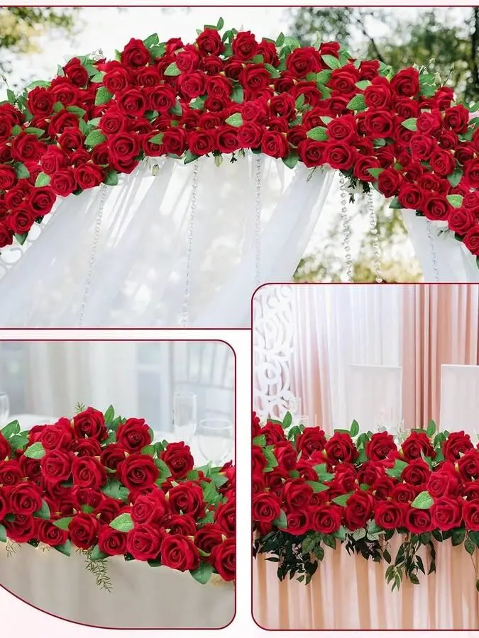 sztuczne kwiaty 12-pack