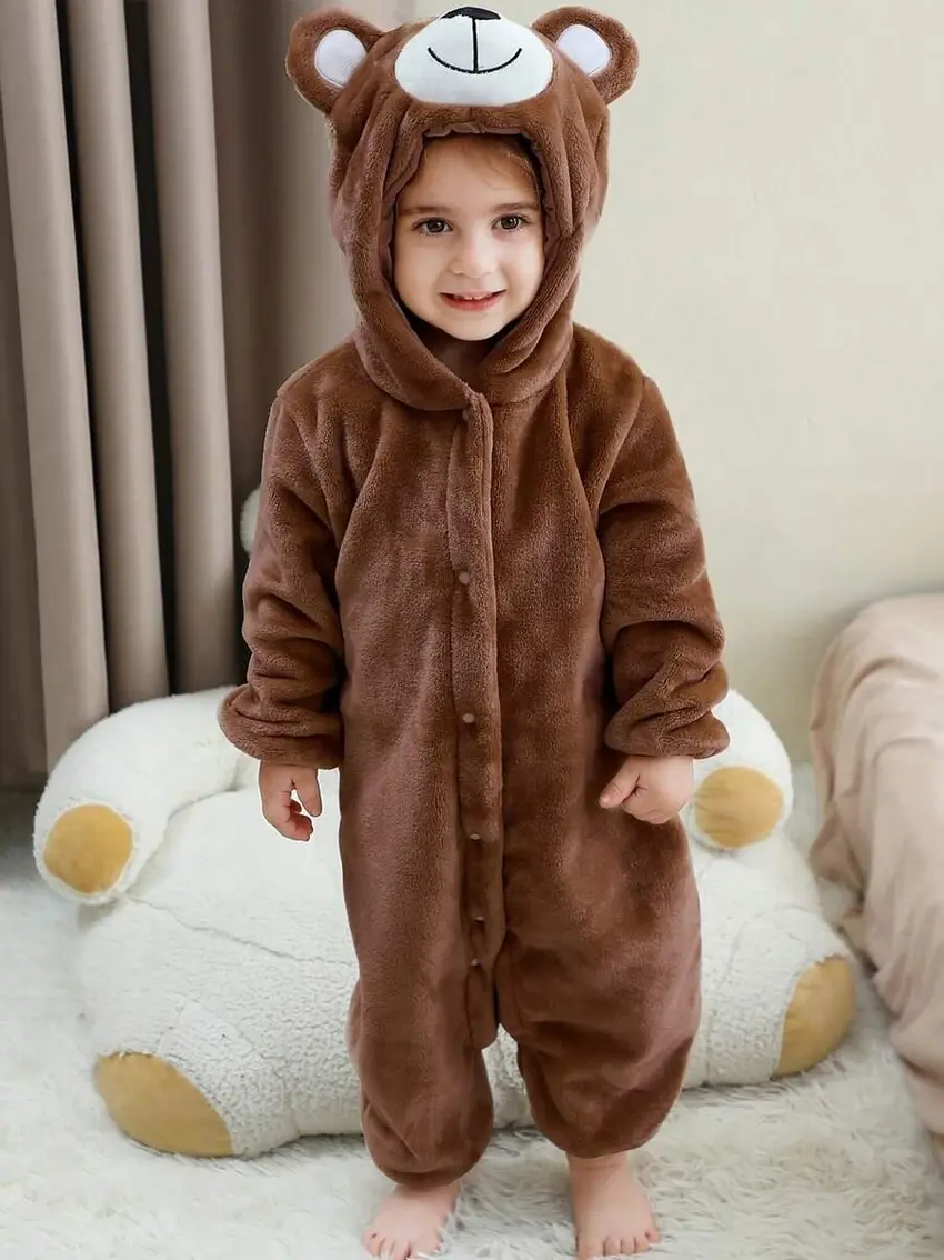 BRĄZOWE ONESIE MIŚ