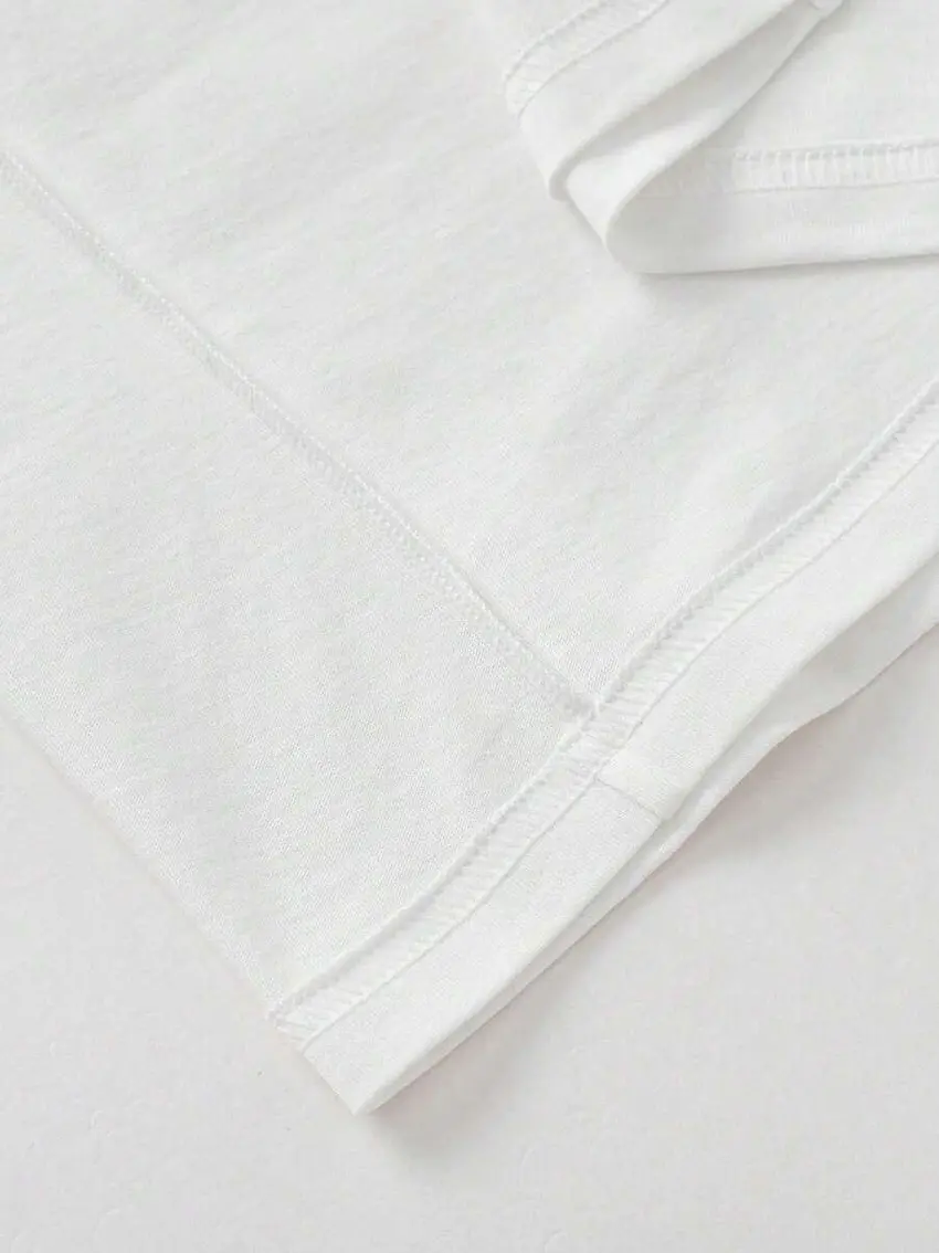 BIAŁY T-SHIRT kieszeń