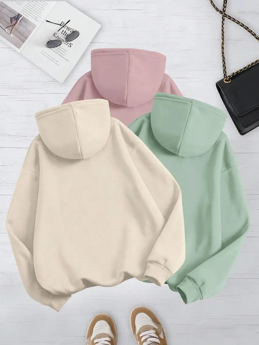 bluza kaptur 3-pack
