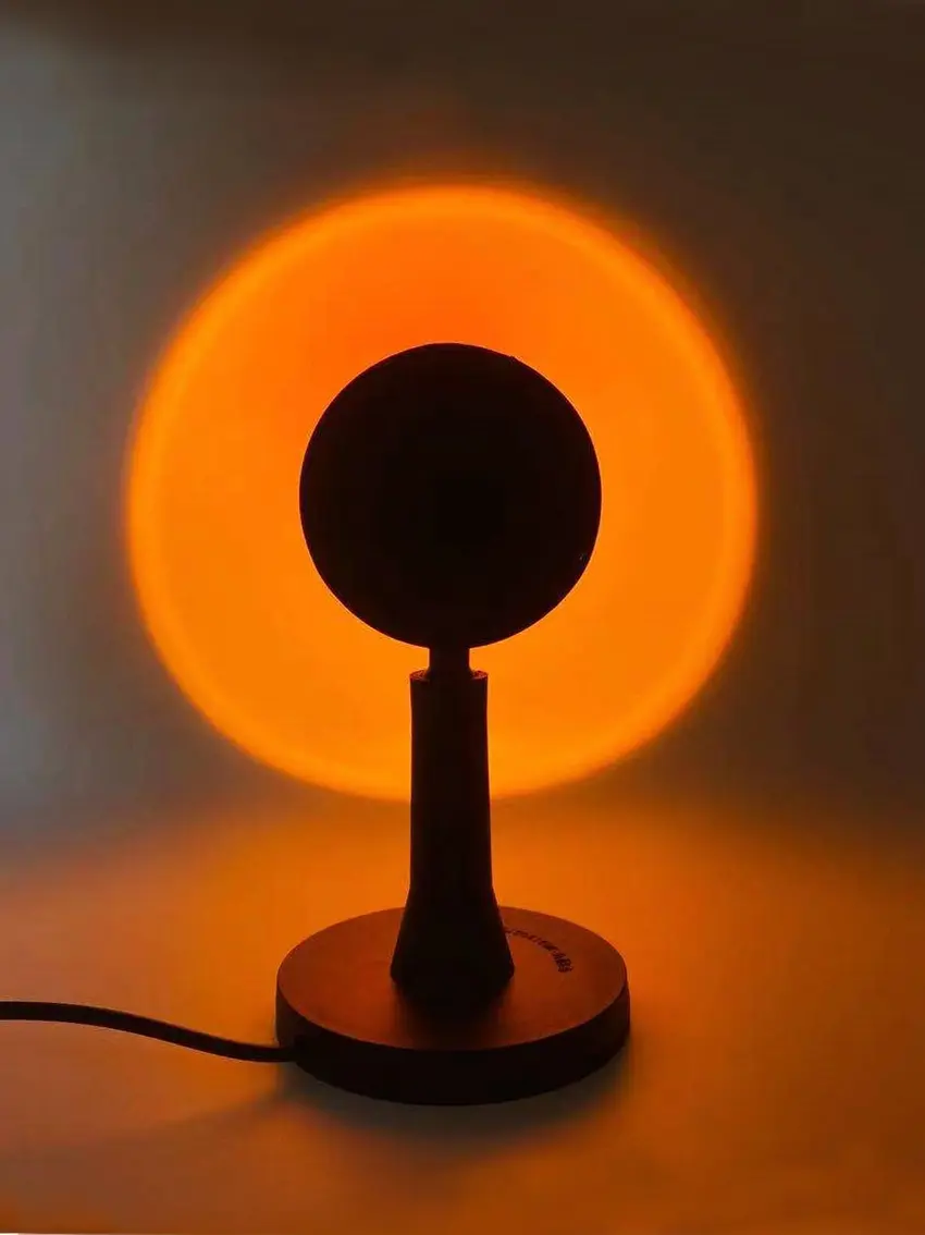 CZARNY PROJEKTOR LED