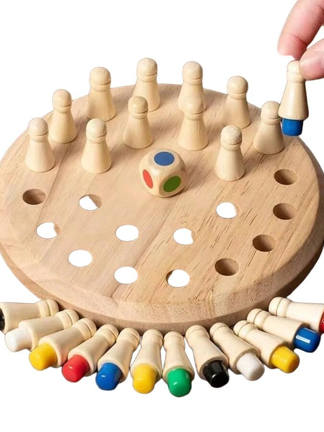DREWNIANA UKŁADANKA ZABAWKA EDUKACYJNA MONTESSORI