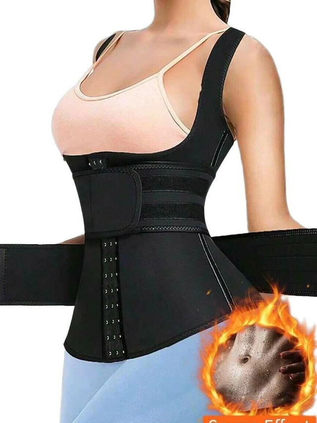 CZARNY PAS LĘDŹWIOWY