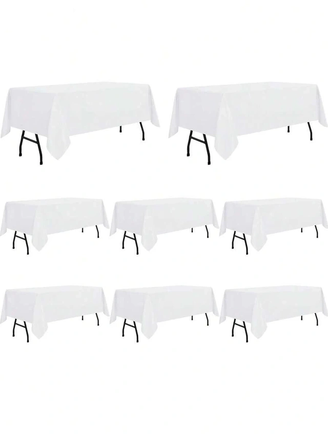 BIAŁY OBRUS NA STÓŁ 10-PACK