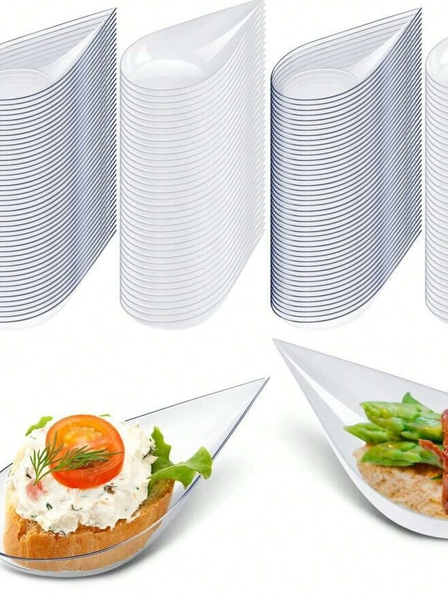 TALERZYKI NA PRZYSTAWKI 50-PACK