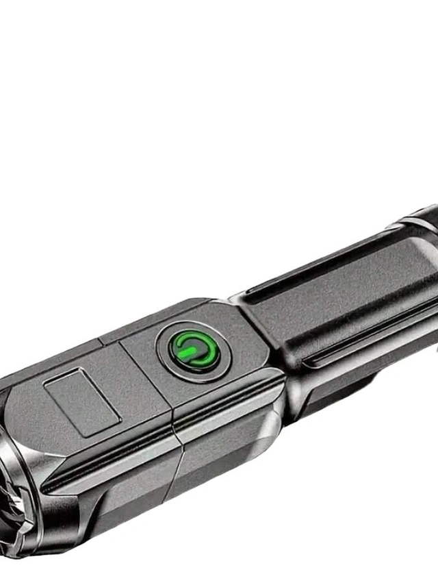 czarna latarka usb