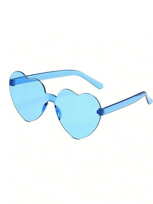 niebieskie OKULARY SERCE