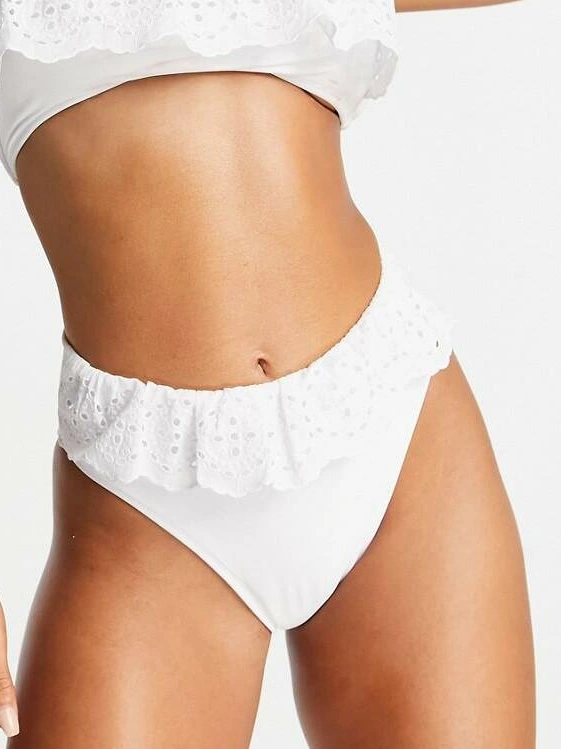 DÓŁ OD BIKINI FALBANA HAFT