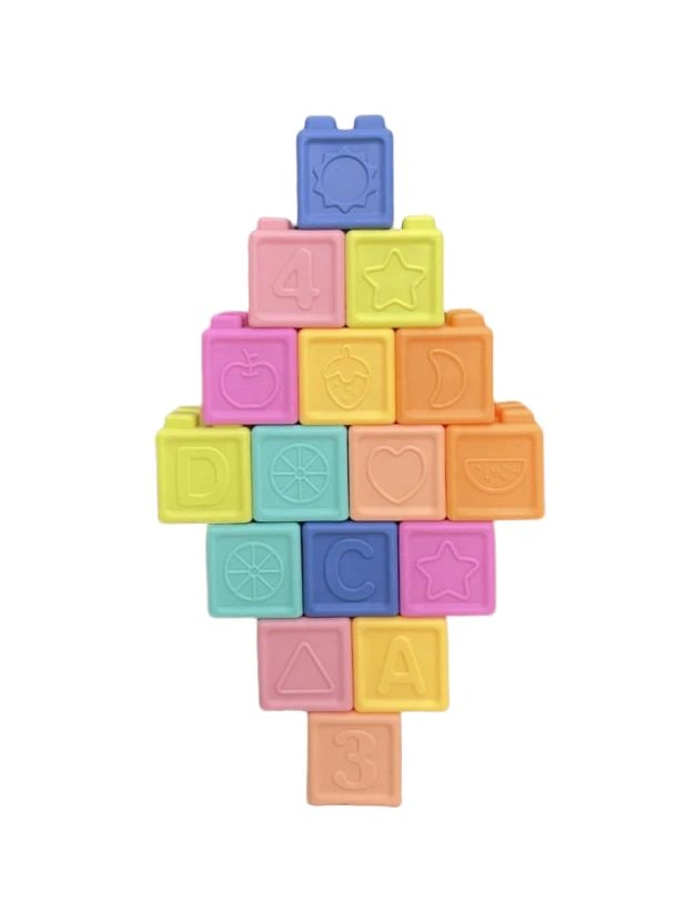 KLOCKI SENSORYCZNE 16-PACK