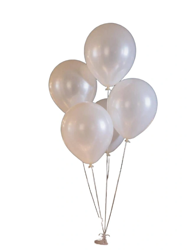 białe balony 10-pack
