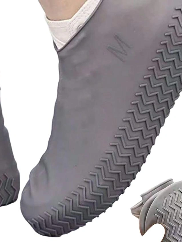SZARE SILIKONOWE OCHRANIACZE NA BUTY