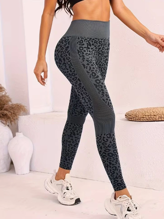 sportowe legginsy animl print