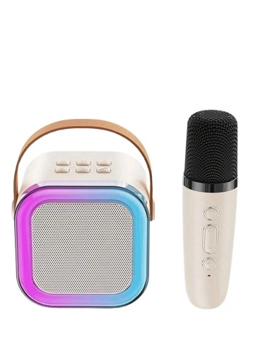 ZESTAW DO KARAOKE GŁOŚNIK MIKROFON