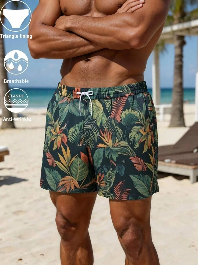 plażowe spodenki wzór