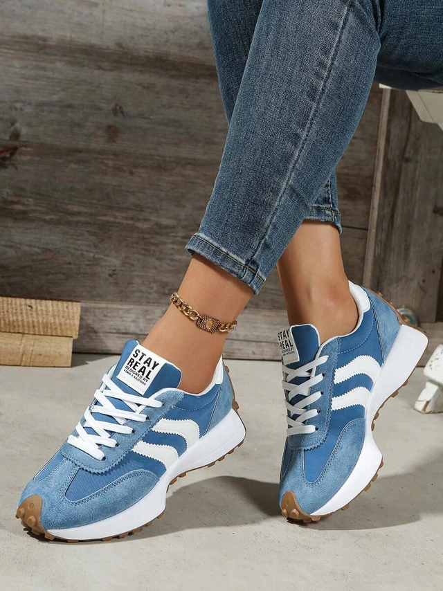 NIEBIESKIE DAMSKIE BUTY SPORTOWE