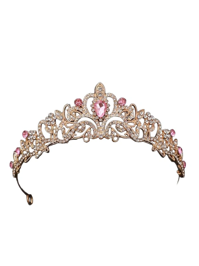 ZŁOTA TIARA ZDOBIENIE