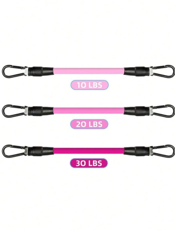 RÓŻOWE gumy treningowe 3-pack