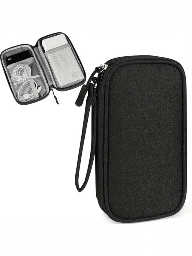 czarny organizer na kable