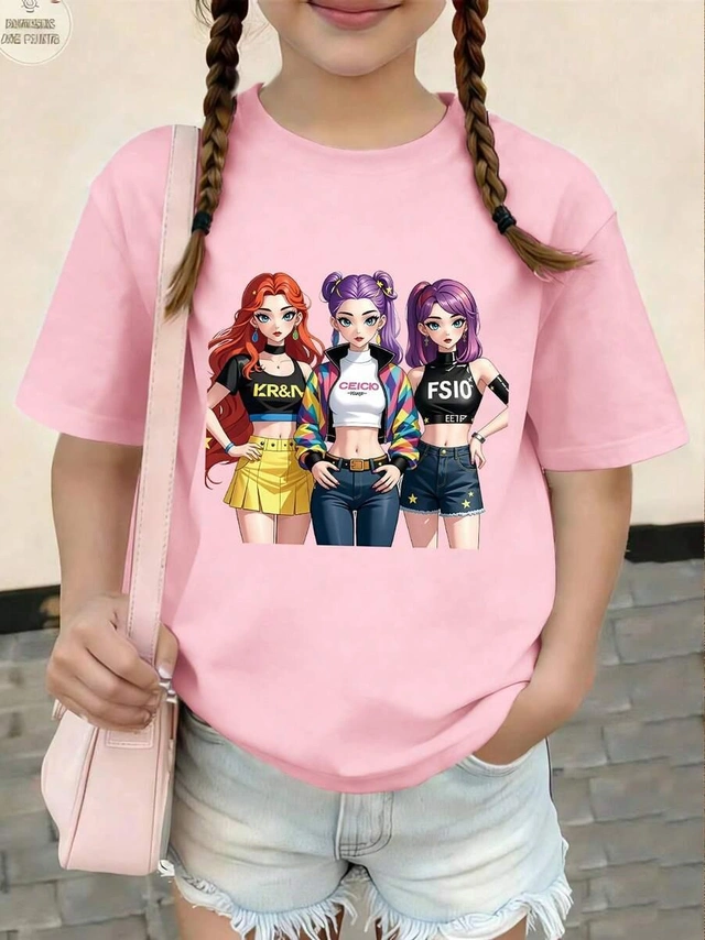 różowy t-shirt pr