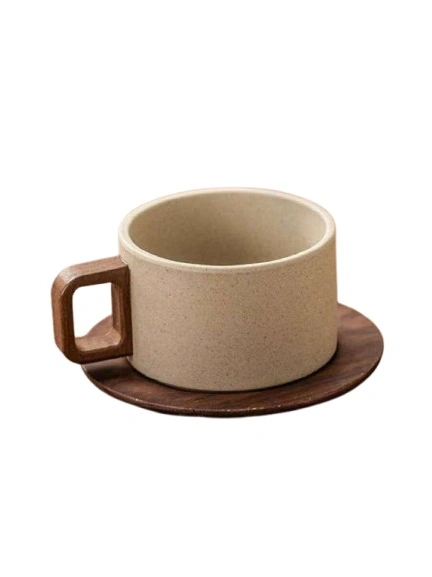 CERAMICZNY KUBEK podstawka